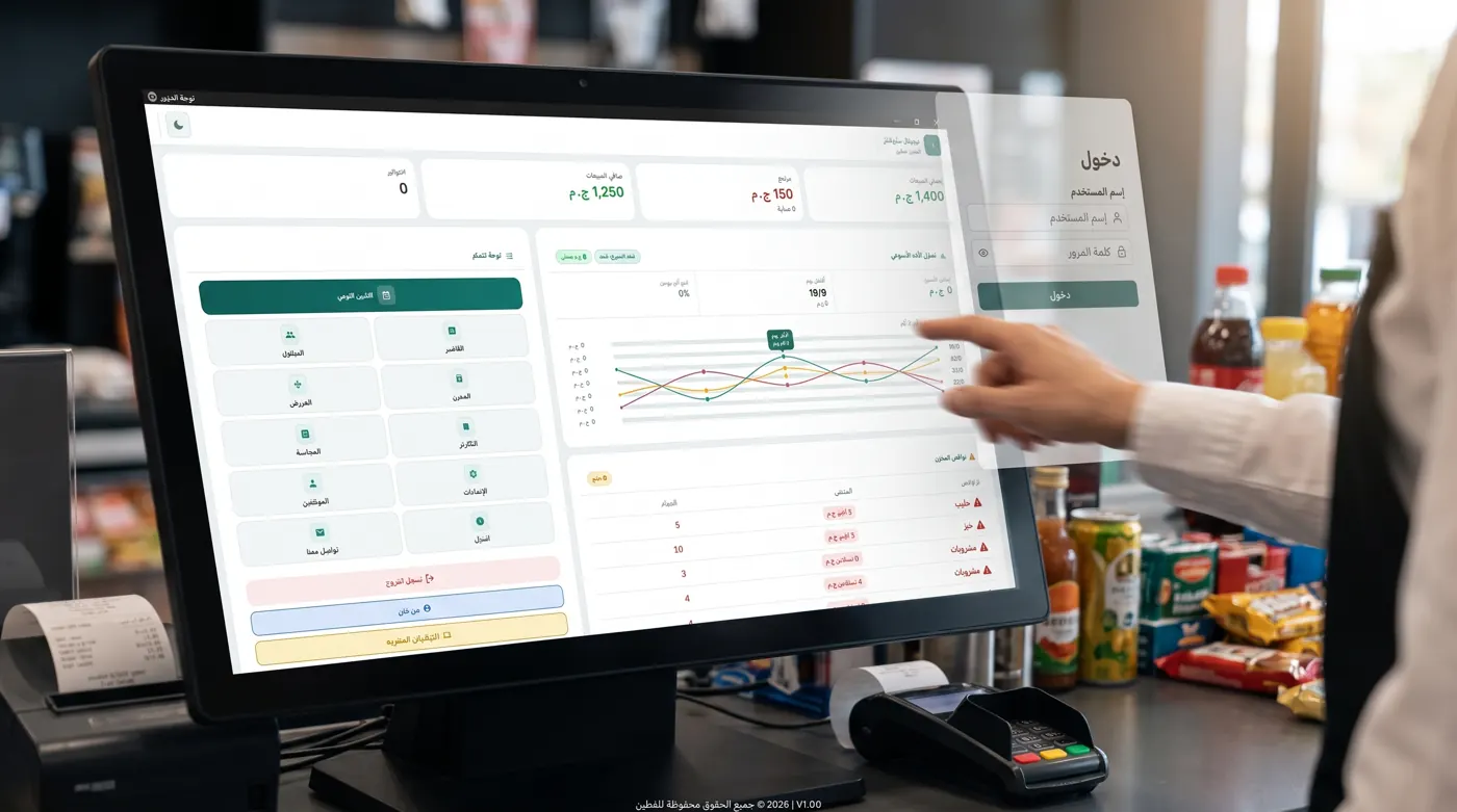 Dashboard, login and roles